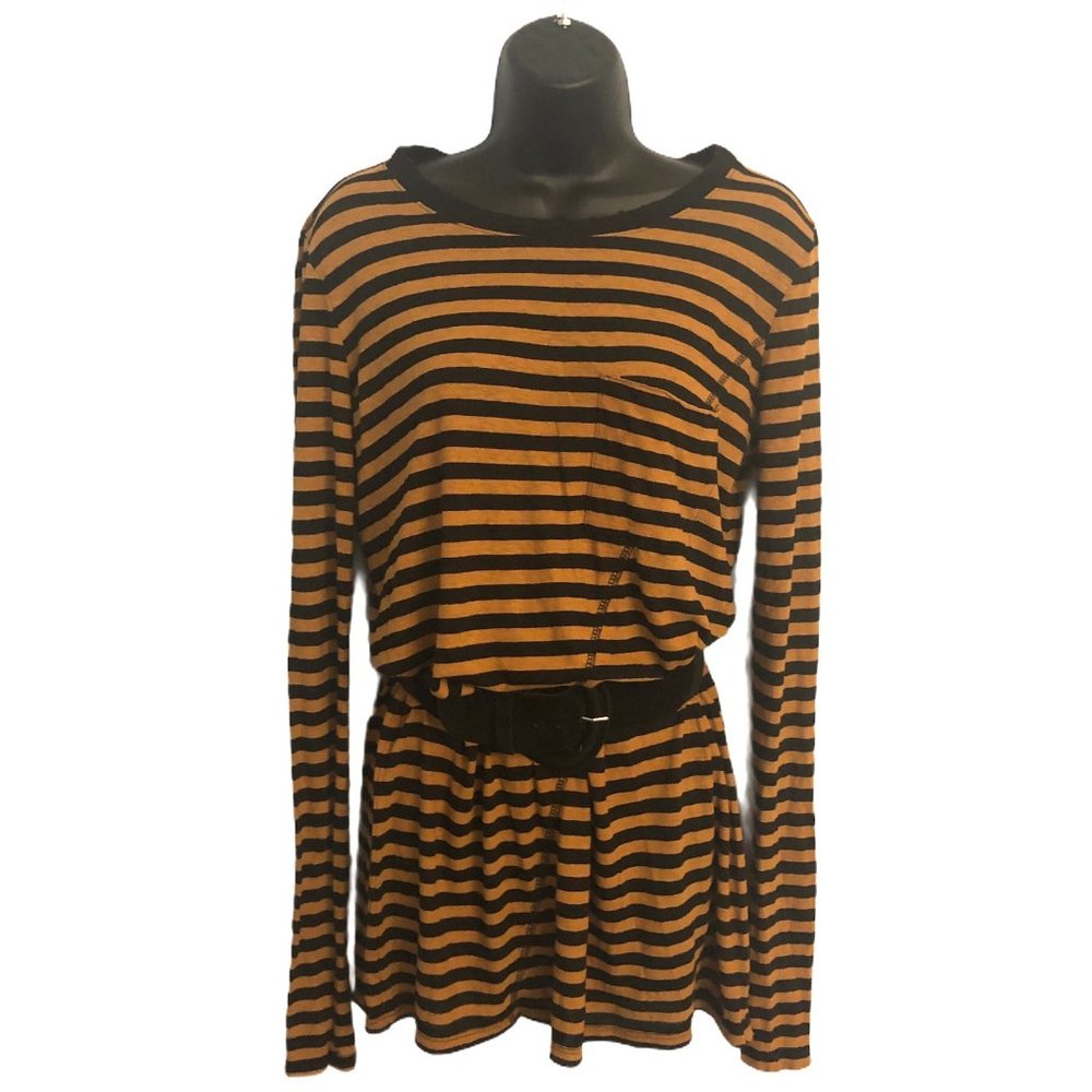 n:philanthropy Aaron Striped Long Sleeve Dress